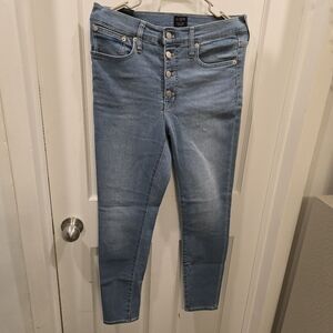 J.crew High-Rise Skinny Jeans Size 29.